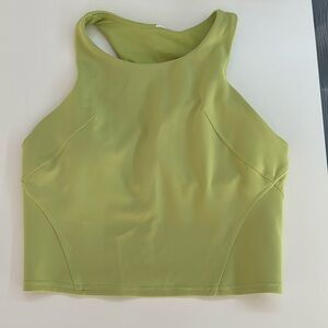 Lululemon Cropped Wunder Train Racer Back Tank